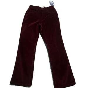 Universal Thread Y2K Burgundy Super Stretch Bootcut Ankle Corduroy Pants 2R